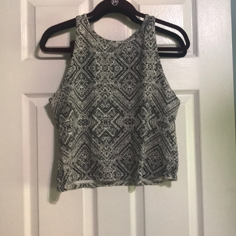 Tribal print tank top